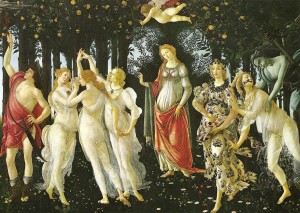 Lo stile di Sandro Botticelli nella Primavera